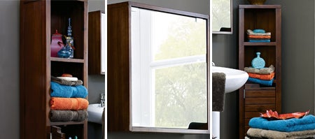 Marseille Acacia Bathroom Furniture Collection