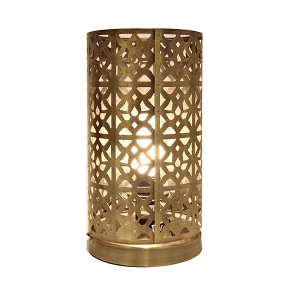 Metal Cut Out Table Lamp | Dunelm