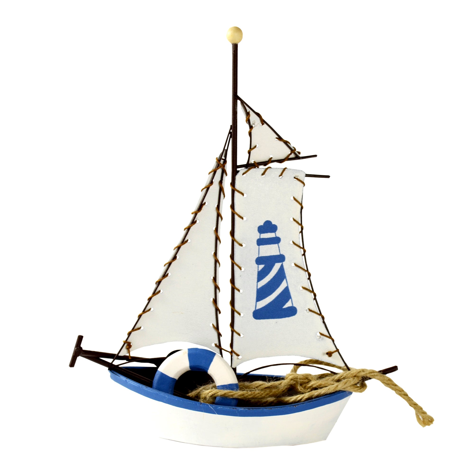 Nautical Collection Large Decorative Boat | Dunelm