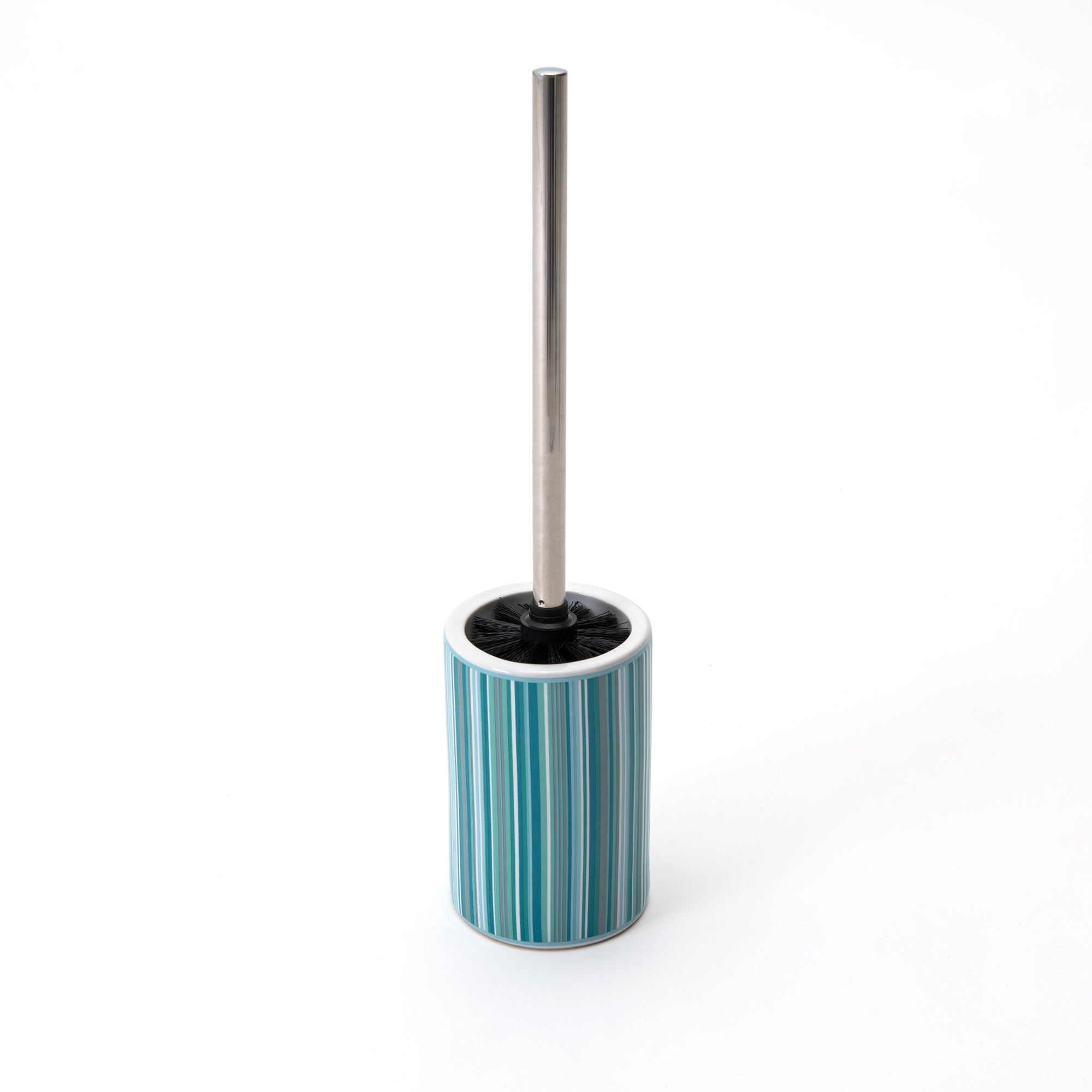Teal Newhaven Collection Toilet Brush Holder | Dunelm