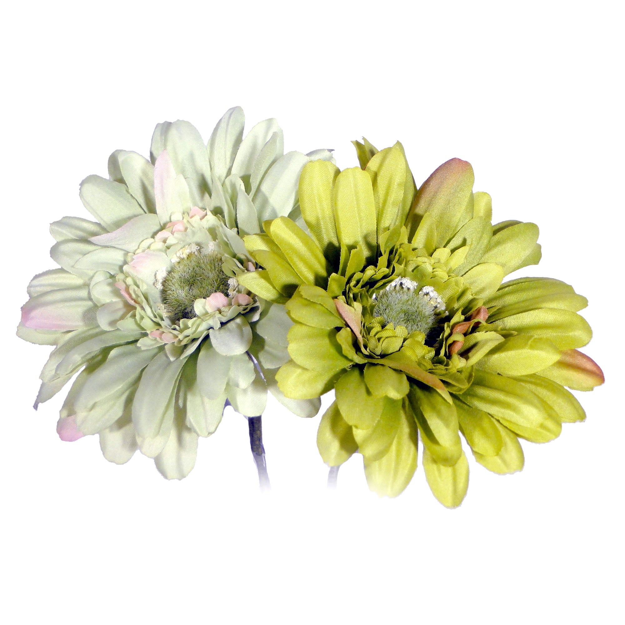 Lime Artificial Tiffany Gerbera Spray