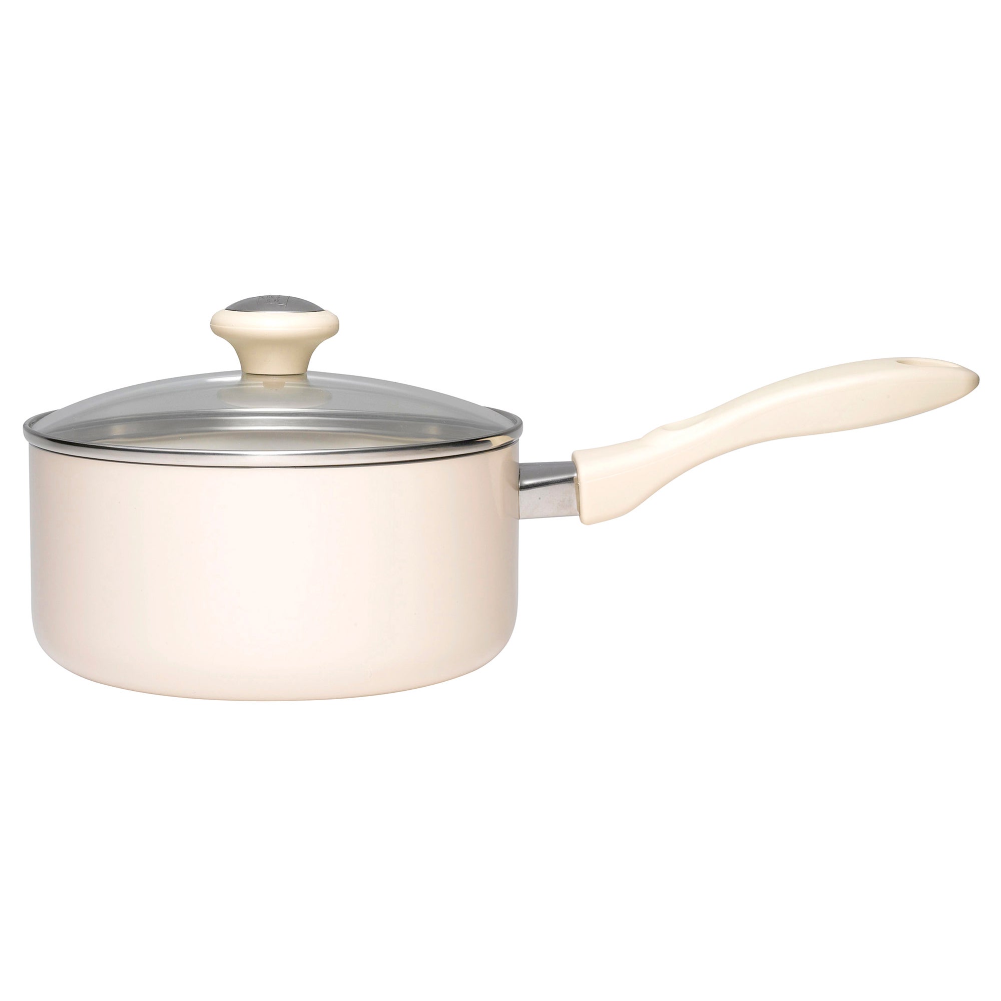 Prestige Create Almond Saucepan | Dunelm