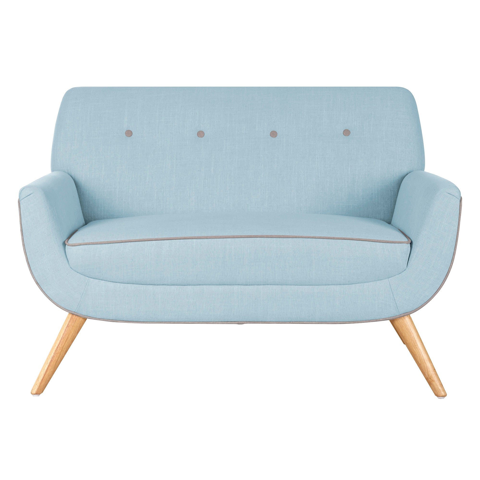 Skandi Duck Egg Snuggle Chair | Dunelm