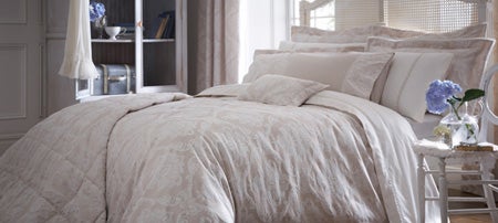 Dorma Natural Aveline Bedlinen Collection | Dunelm